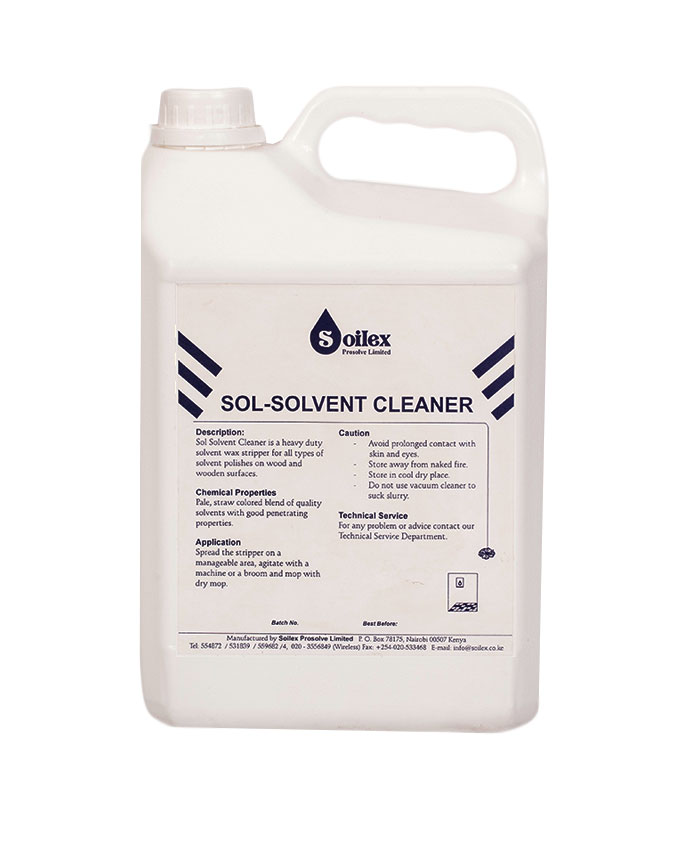 SOL SOLVENT CLEANER Soilex Prosolve Ltd