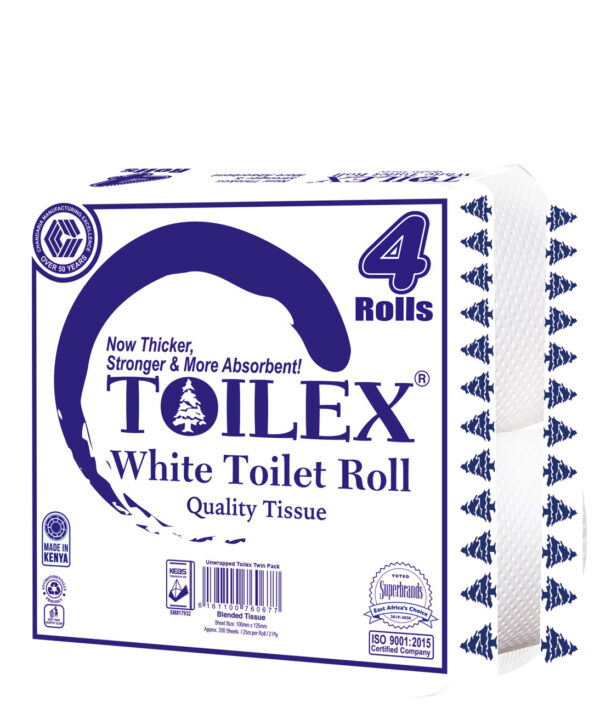 Toilex Unwrapped 4 Pack